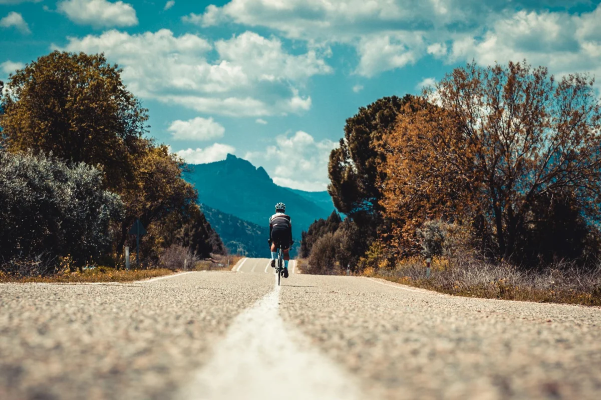 Riding a bike is a delightful and invigorating experience
